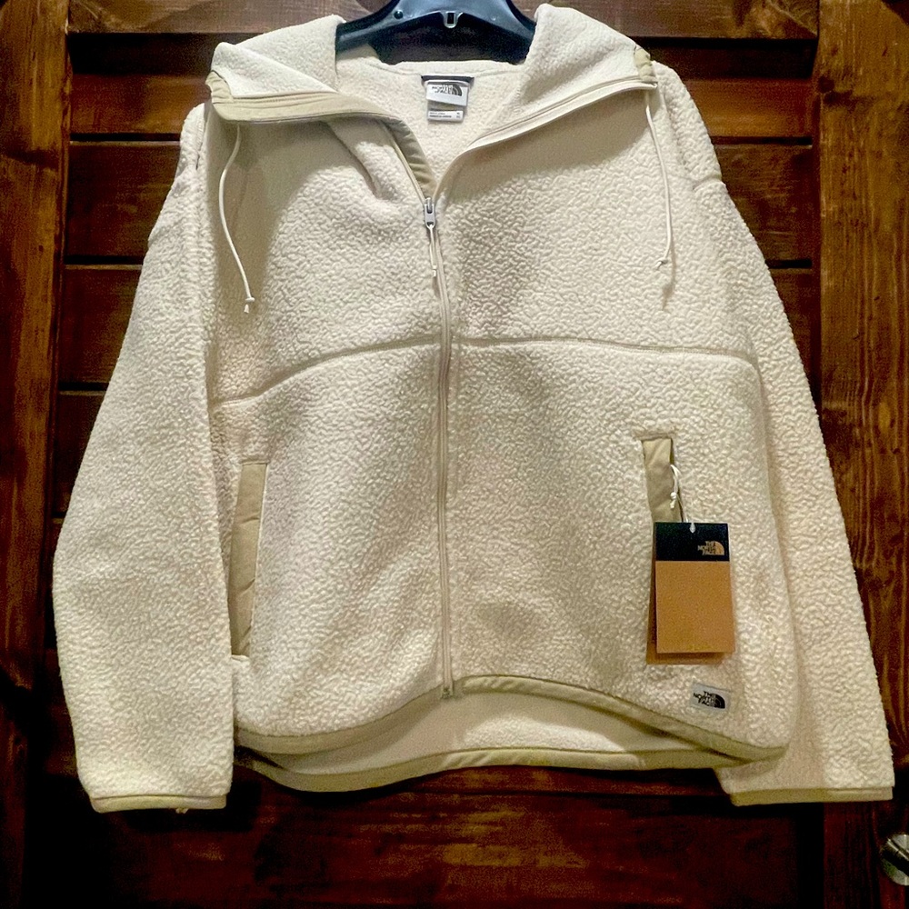 North Face Fleece Jacket Womans sz XL
